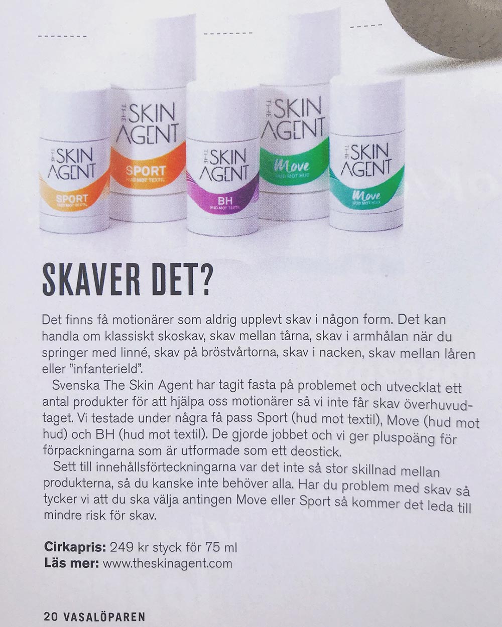 Vasalöparen The Skin Agent