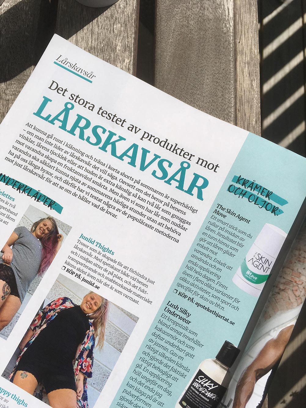 Hälsa & Fitness lårskavsår